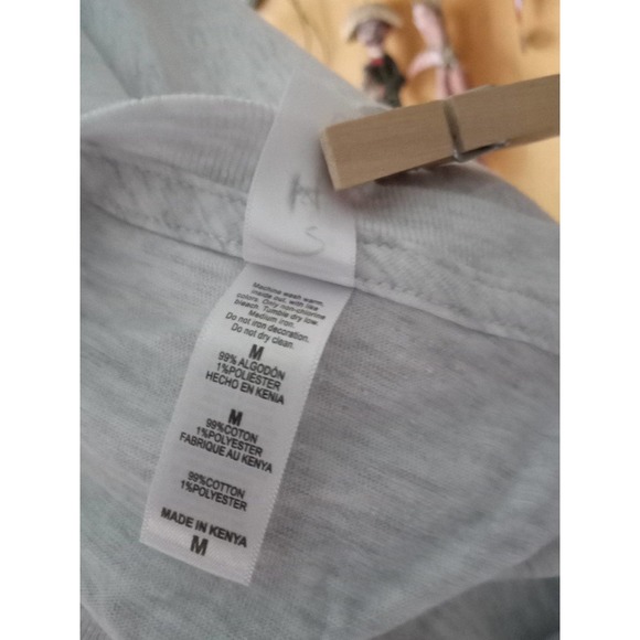 Canvas brand grey flaming bat graphic tee, Med. - Picture 5 of 5